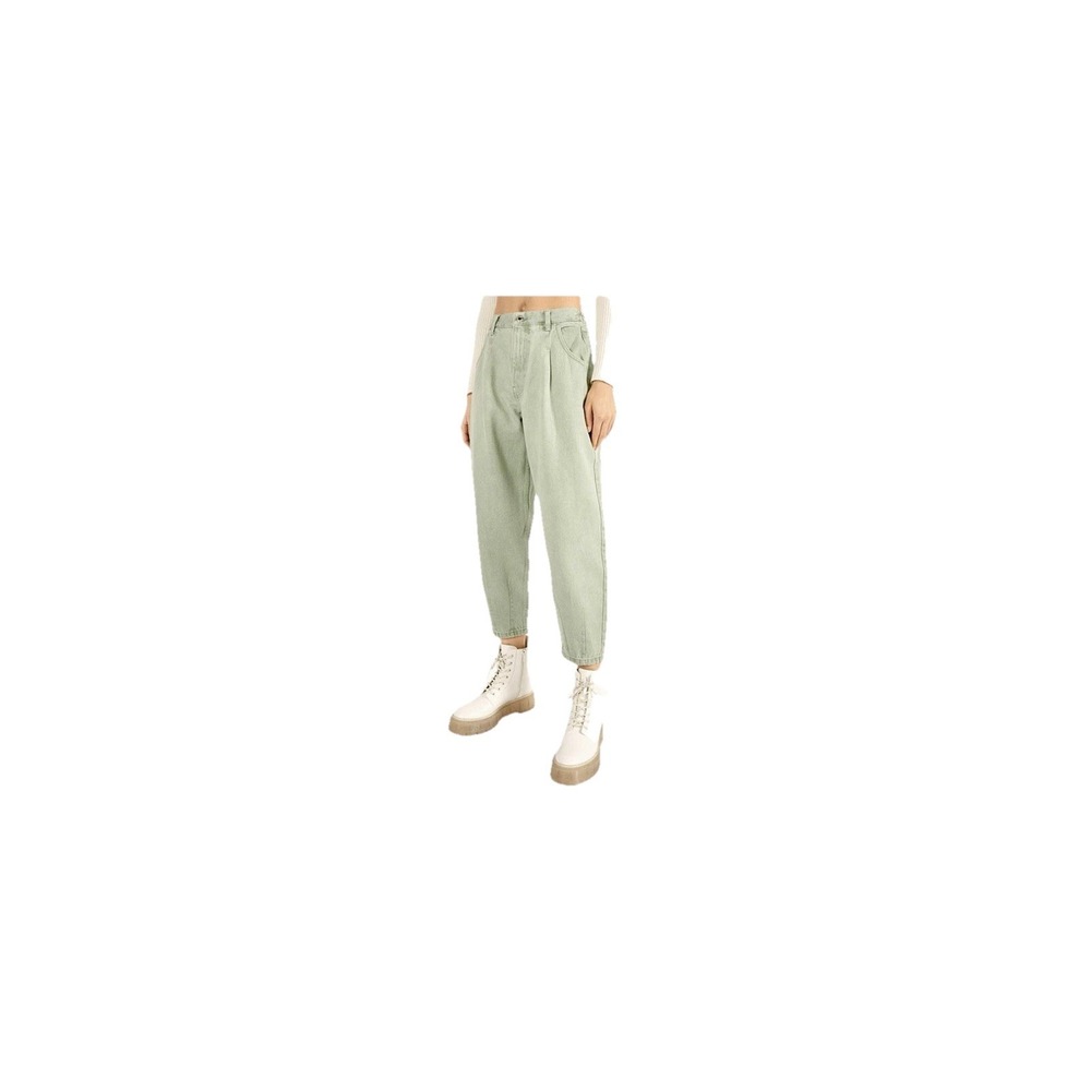 VIGOSS High Rise Straight Jeans Pistachio Green Women's‎ Size 31 Pants NWT